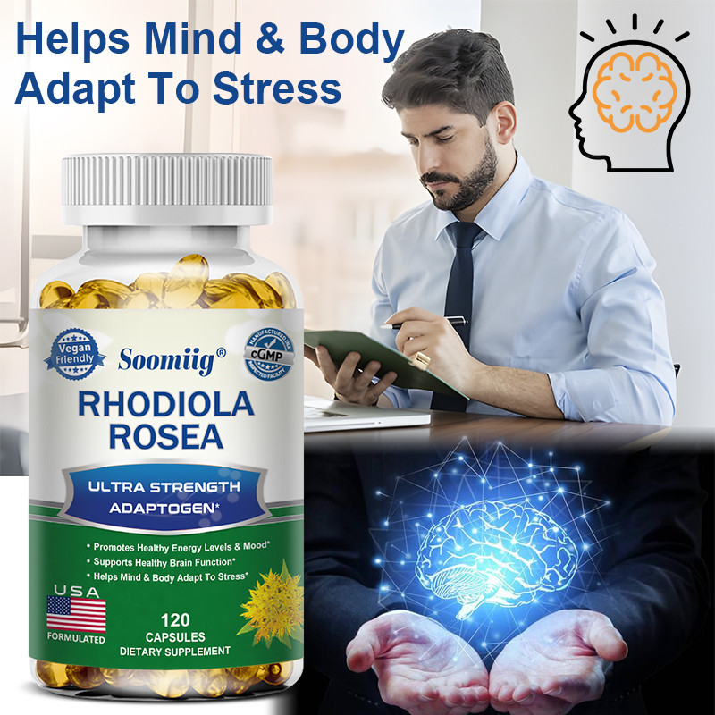 Totaria 16-in-1 Liposomal Rhodiola Rosea Supplement Tincture 1000mg, Ultra Strength