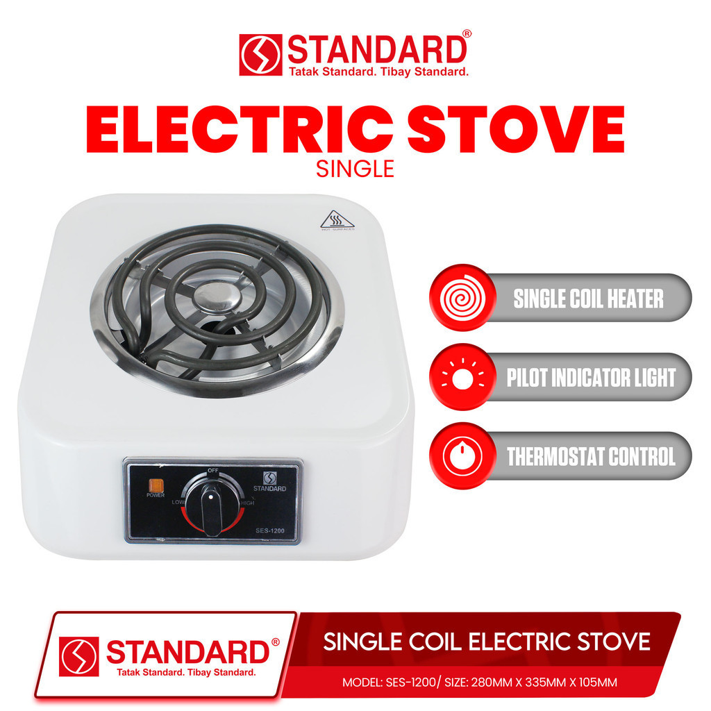STANDARD Single Coil Electric Stove 1200W Shopee Philippines