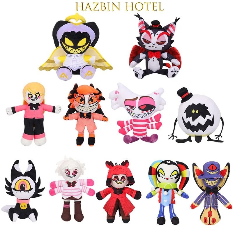 Children TV Cartoon Hazbin Hotel Peluches Anime Plush Doll Charlie ...