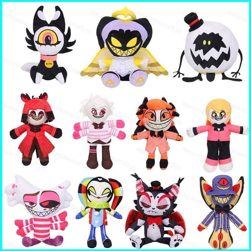 Hazbin Hotel Plush Dolls Gift For Kids Angel Dust Alastor Charlie Husk ...