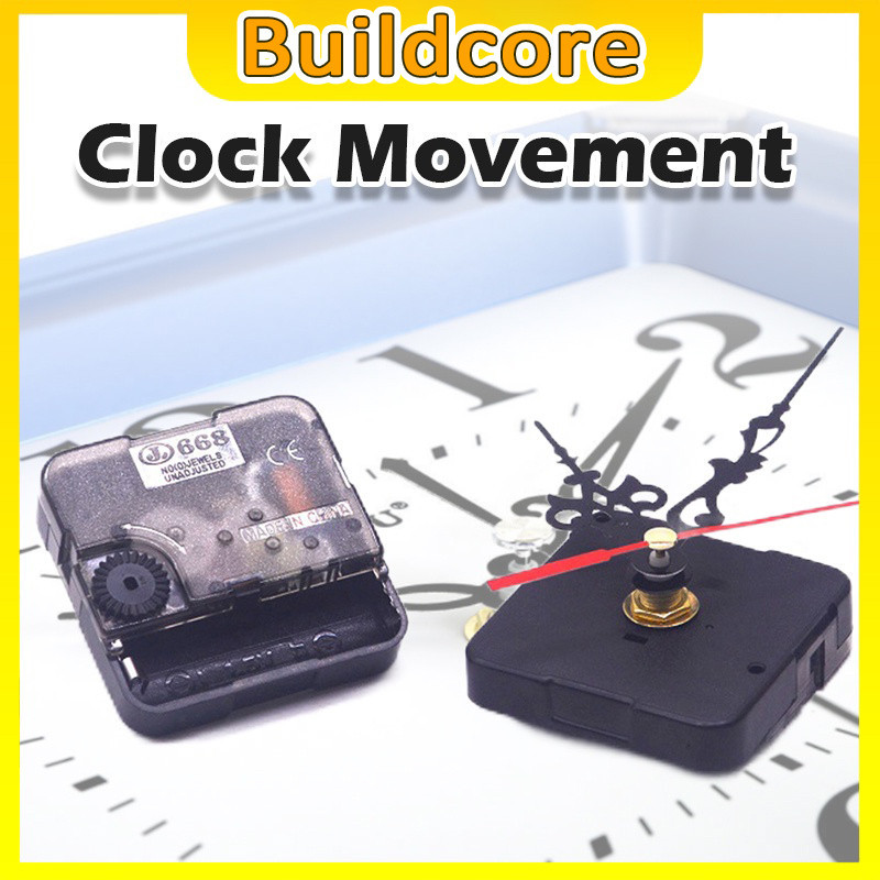 Wall Clock Mute Quartz Movement Repair Parts Replace Sets Include DIY Clock  Mechanism Hour Hand