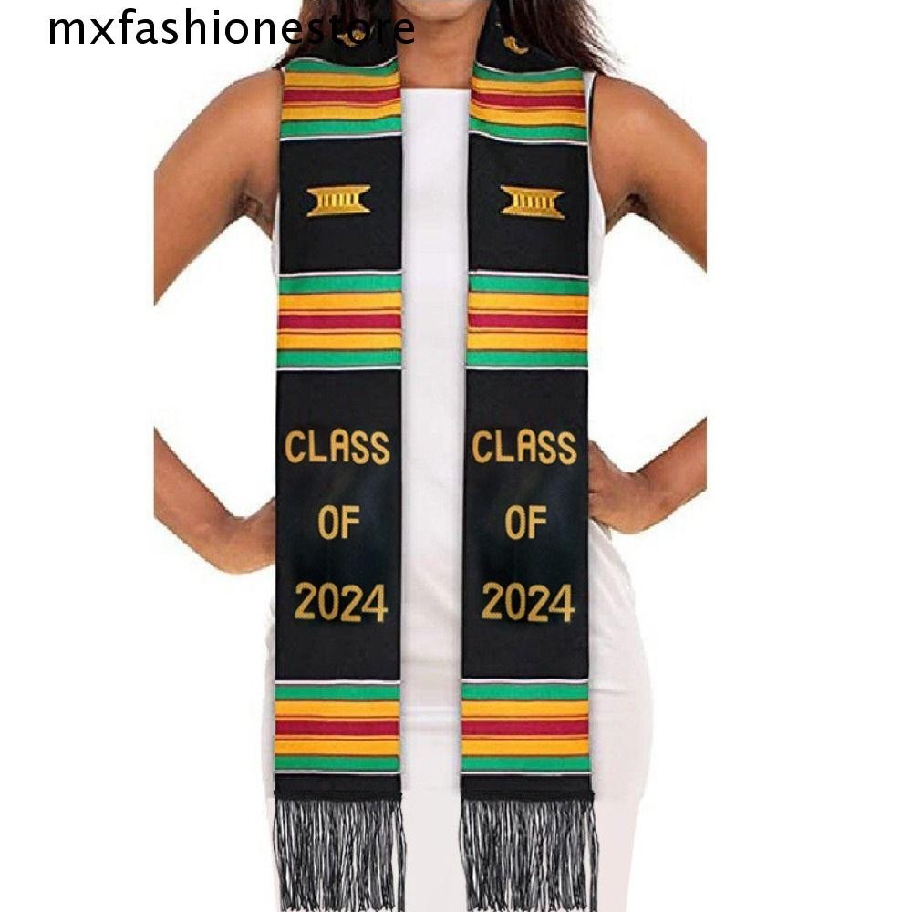 MXFASHIONE 2024 Graduated Satin Sash, Satin Letter Graduation Ceremony ...