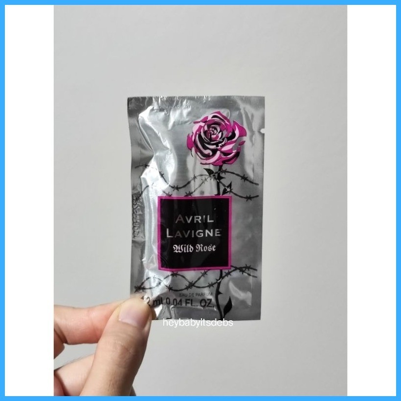 ☃ ﹍ Authentic Avril Lavigne Wild Rose EDP Sample Perfume (Bnew ...