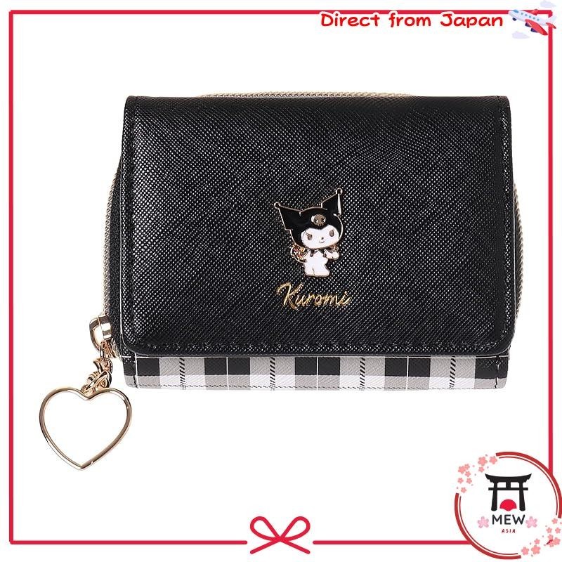 Axis Sanrio Synthetic Leather Trifold Mini Wallet with Zipper for Teens ...