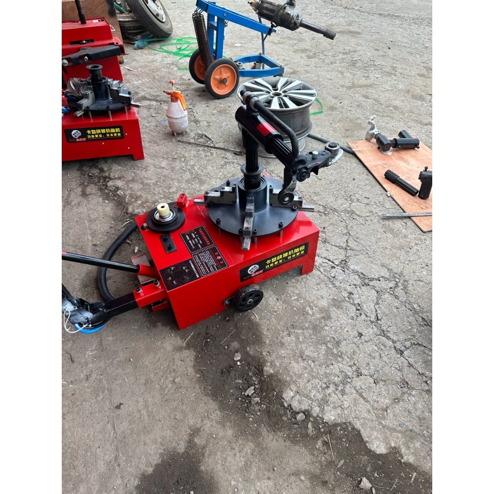 Chuck type tire changing machine Tubeless tire changing machine ...