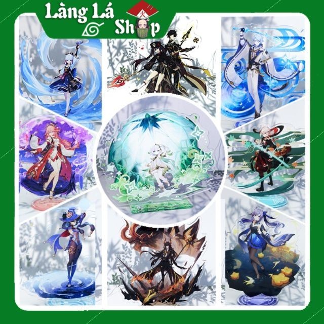 Genshin Impact Game Character Mica Standee Statue (More than 40 ...