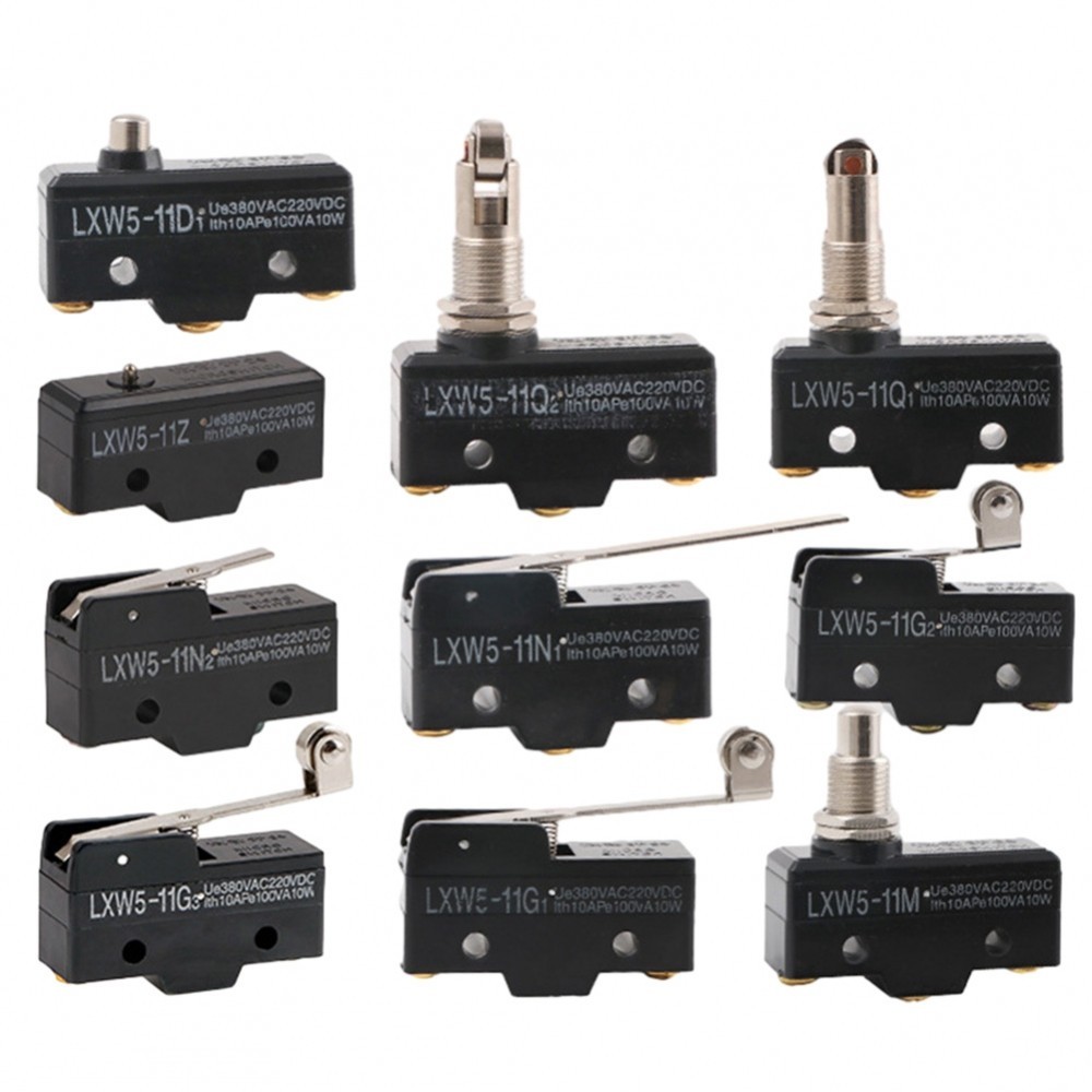 AC 380V DC 220V Push Plunger Actuated Limit Switch for Mechanical ...
