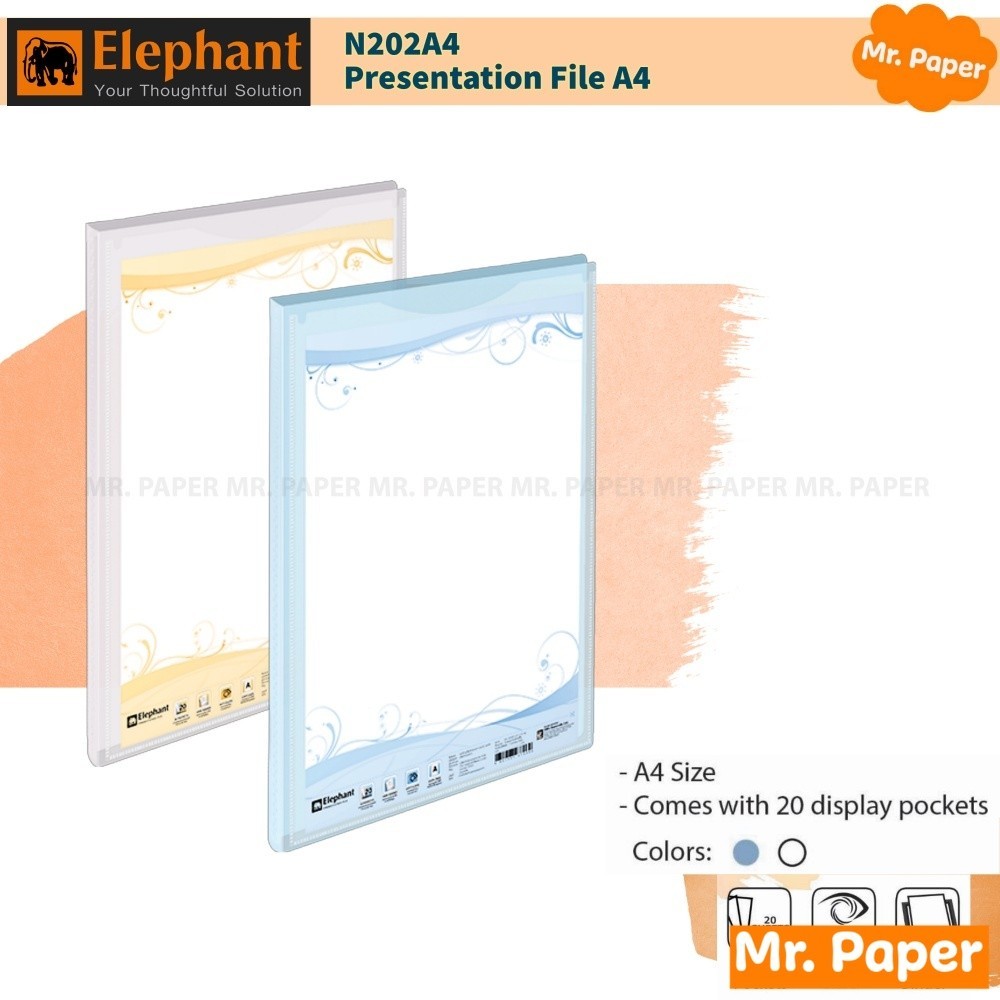 Elephant N202A4 Presentation File A4 | Mr. Paper | Shopee Philippines