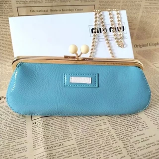 Miu Miu Flower Leather Coin Key 手向け Case