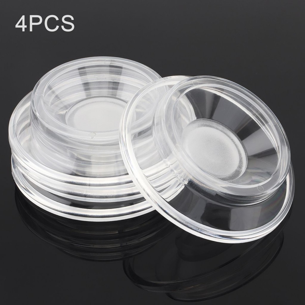 Yamaha Piano 4-Piece Piano Caster Cups With EVA Mat - Floor Protectors For Grand Pianos & Heavy Furniture Furniture Pads To Protect Hardwood Floors