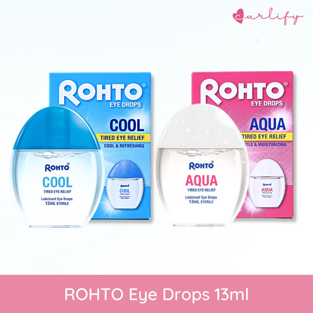 Rohto Eye Drops 13ml for Dry and Tired Eyes | Shopee Philippines