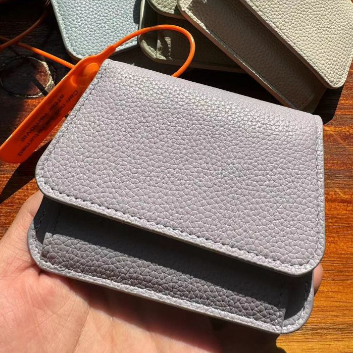 Women Bifold Wallet 2023 Fashion Small Leather Coin Purse Minimalist