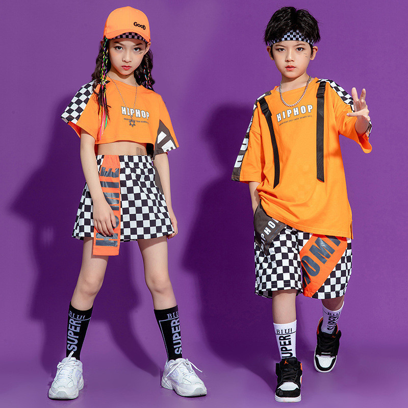 YOOJIA Short De Sport Jazz Hip-Hop Fille Garçon - Gymnastique Danse Pom Pom 6-14 Ans