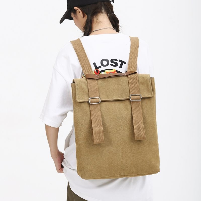 Canvas computer backpack sale