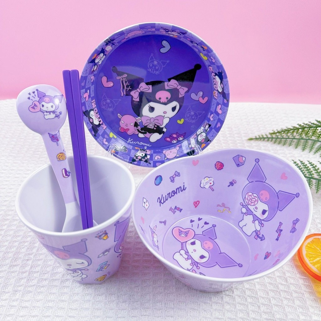 kuromi plate，kuromi bowl，kuromi plate set，kuromi gift set，kuromi plates ...