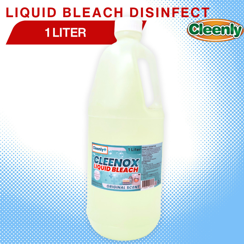 Cleenly+ CLEENOX Multi- Purpose Liquid Bleach and Disinfectant - 1 ...