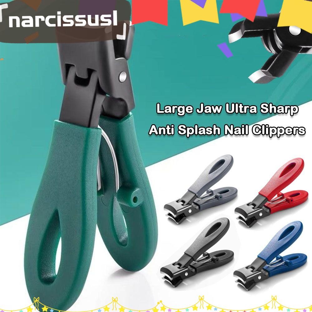 NARCIS Nail Clipper, Ultra Sharp 8mm Opening Fingernail Trimmers ...