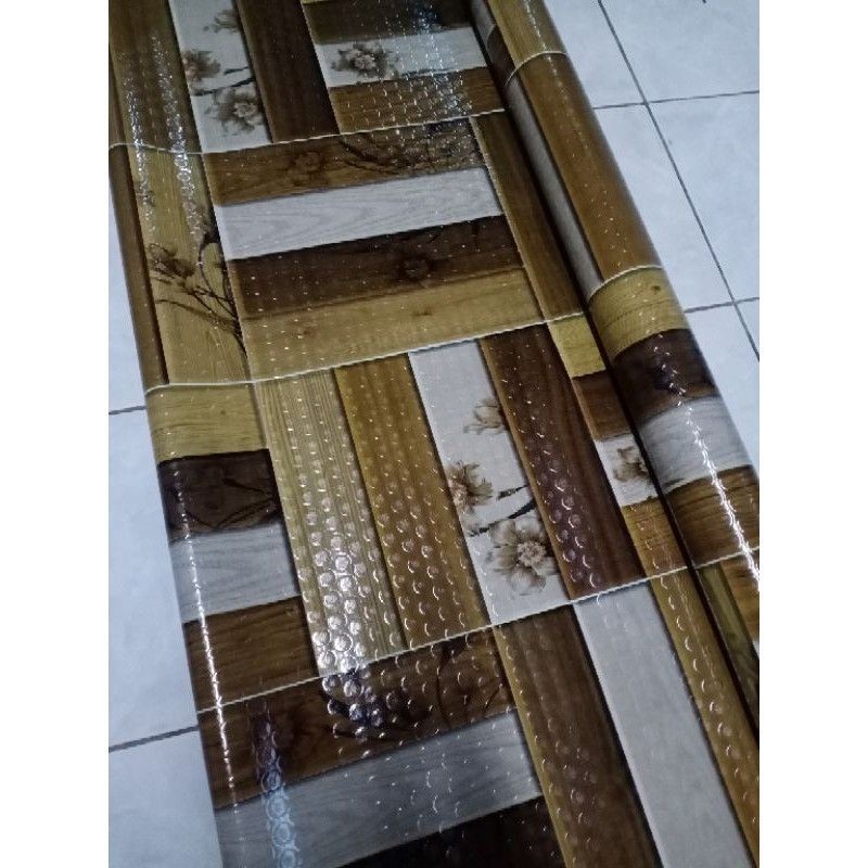 ♞LINOLEUM/FLOORING RUBBERIZED WOOD DESIGN (95 PER 1 YARD) | Shopee ...