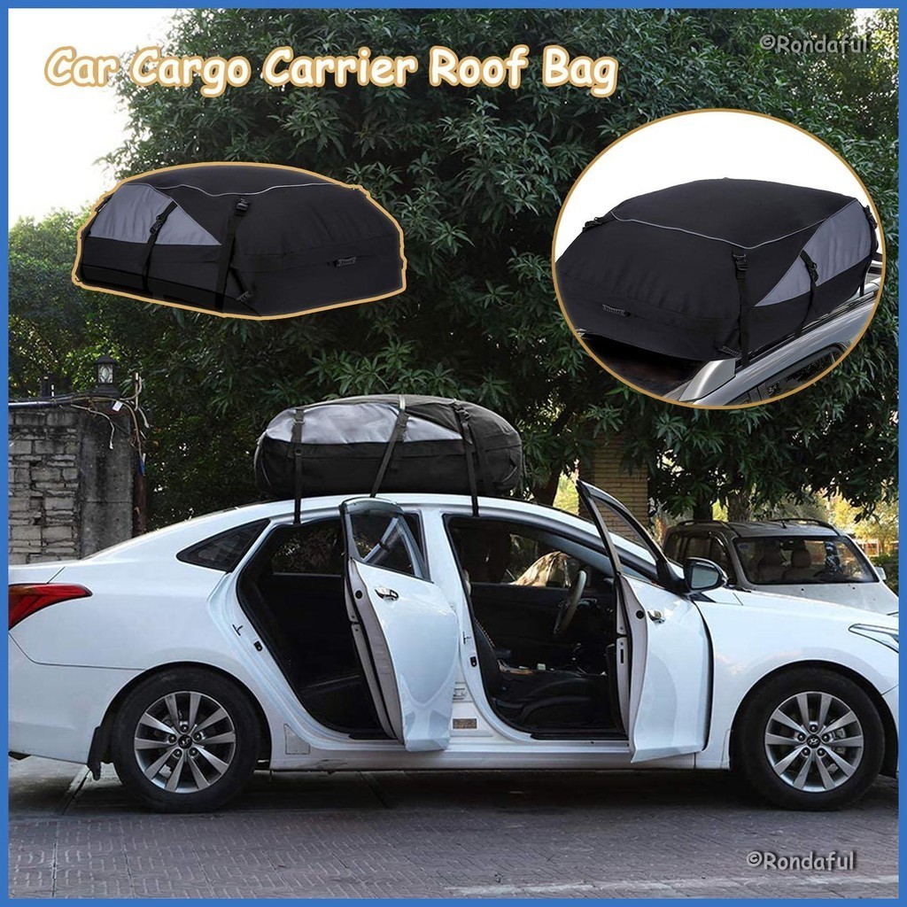Rooftop Cargo Carrier Vehicle SoftShell Carrier Car Cargo Roof Bag