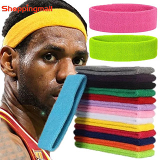  Sweatbands Cotton Sports Headbands - Soft and Stretchy