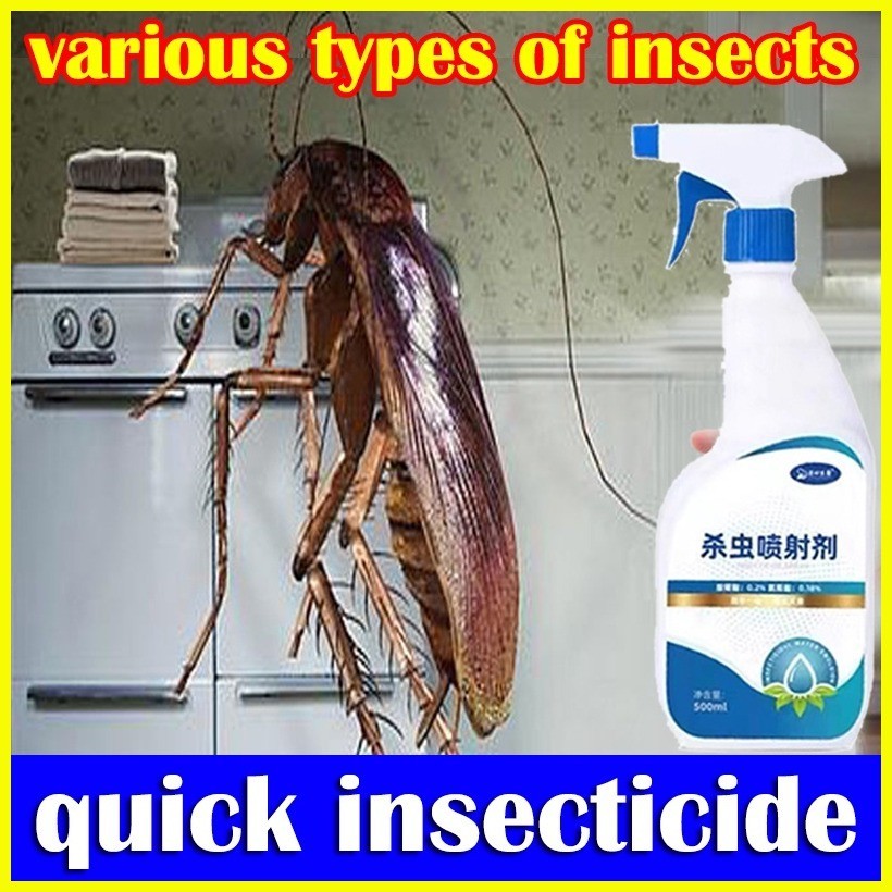 ۞ Insecticide Spray 500ml Can Kill Mosquitoes Cockroaches Flies Spiders ...