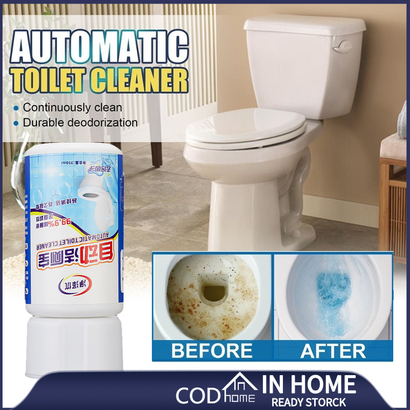 Automatic Toilet Bowl Cleaner 350ml Auto Releasing Dirt Removal ...