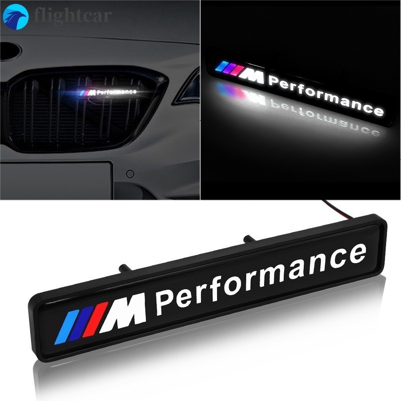 FT 1pcs Car Front Hood Grille Emblem Badge Labeling LED waterproof ...
