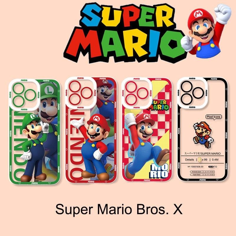 Case For Xiaomi Redmi Note 13 Pro Plus 12s 10 11 13c 12c 9c 9a 9t Phone Casing Game Super Mario 3074