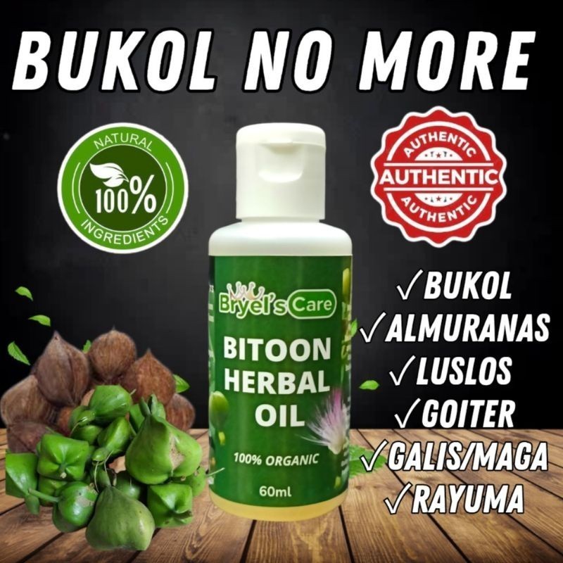 BRYEL'S CARE BITOON HERBAL OIL 10/60ml | Shopee Philippines
