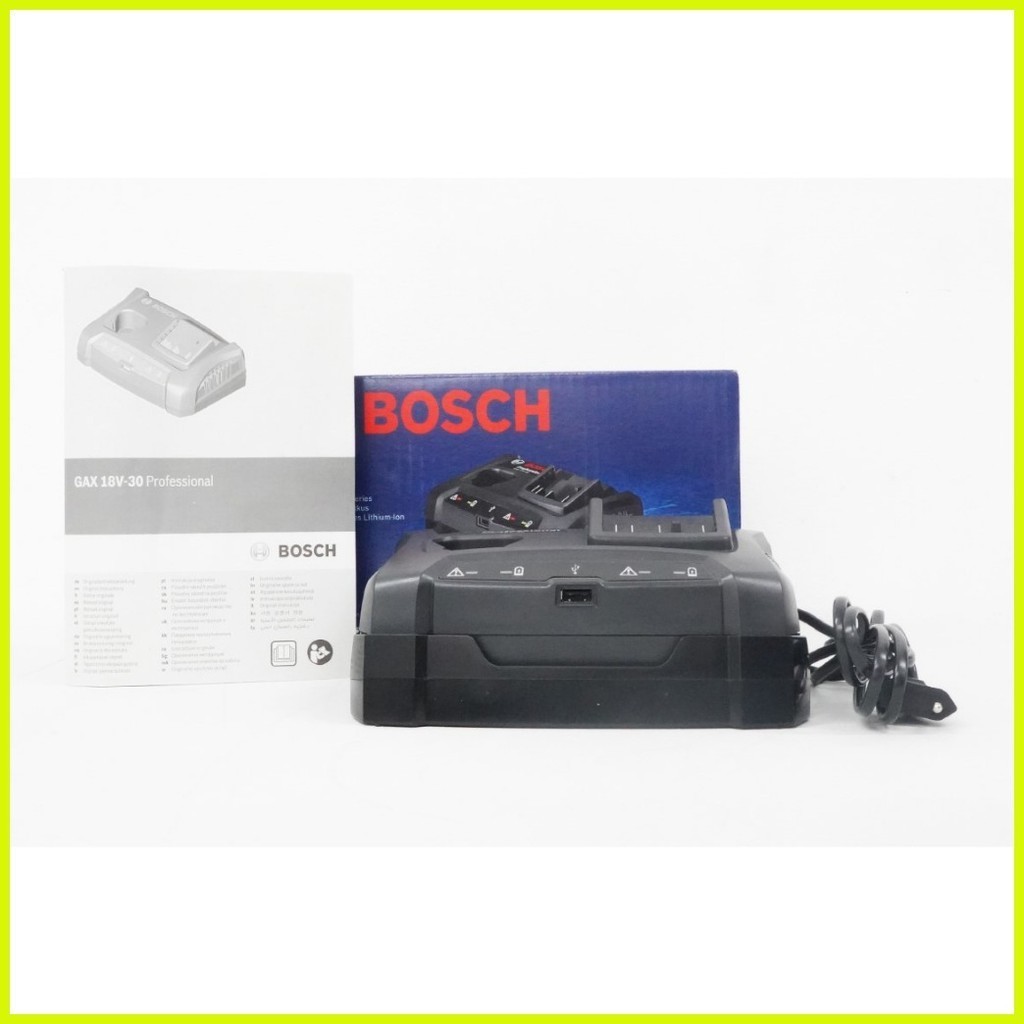 【hot Sale】 Bosch Gax 18v-30 Multi Charger For Cordless Battery (12v And 