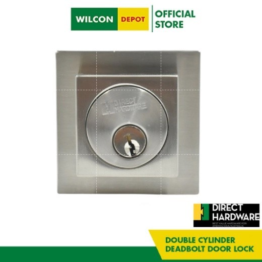 DIRECT HARDWARE Double Cylinder Deadbolt Door Lock TL D502SN by Wilcon