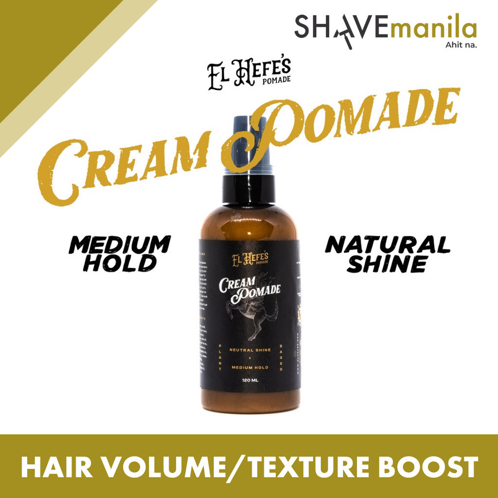 Cream Pomade by El Hefe’s Pomade (Hair Styling Cream for Wavy Hair