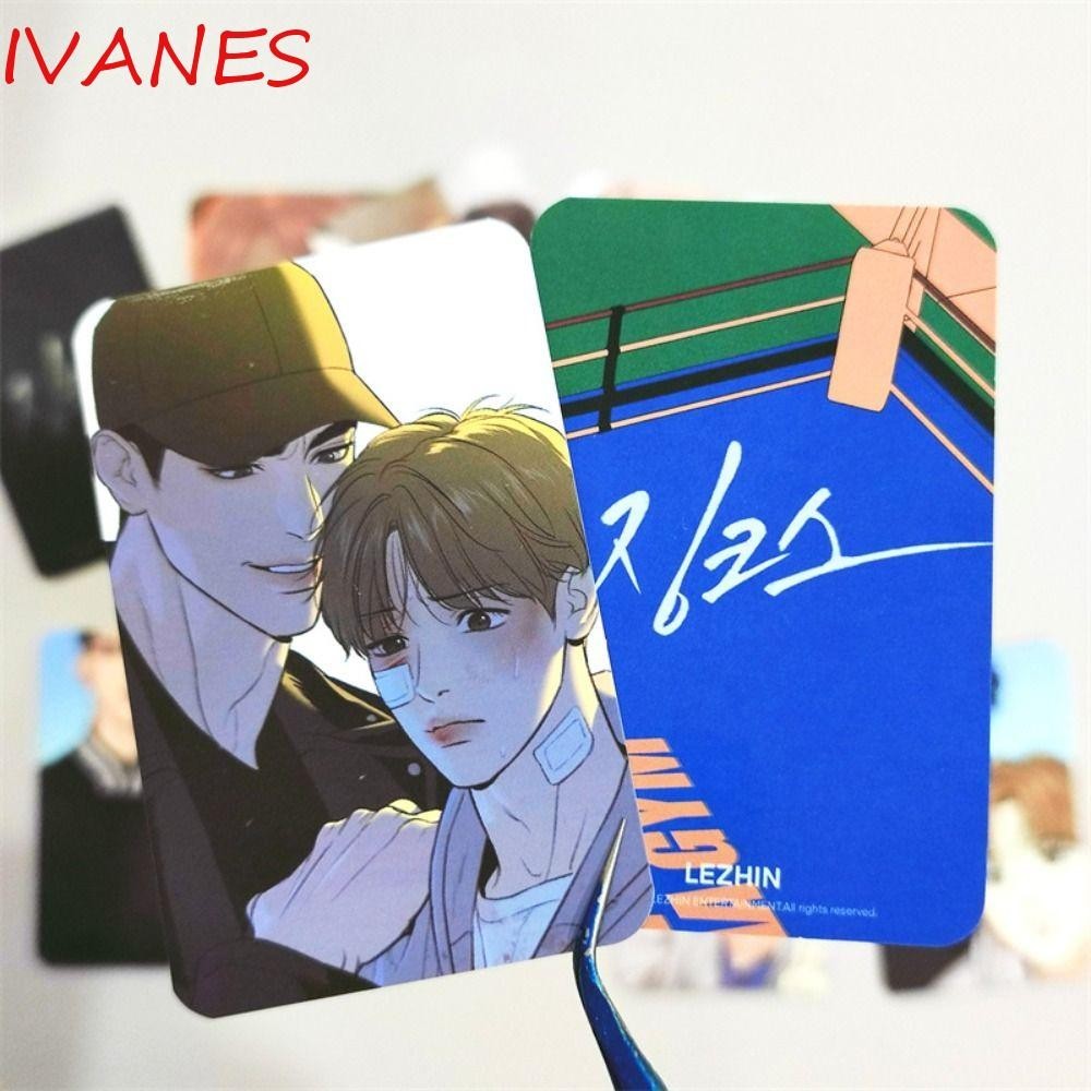 IVANES Korean BL Manwha Jinx Postcard, Paper Manwha Jinx 3inches ...