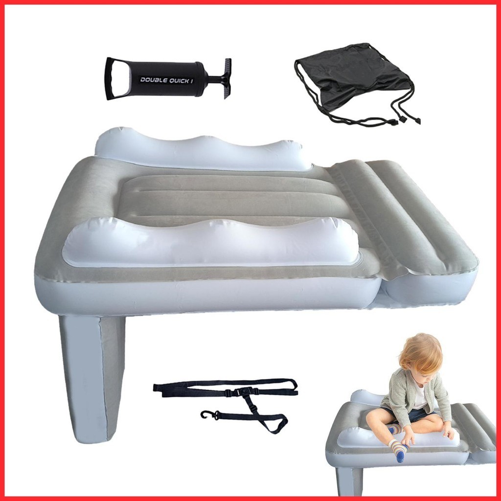 Inflatable Airplane Bed For Kids Baby Air Mattress With High Sides