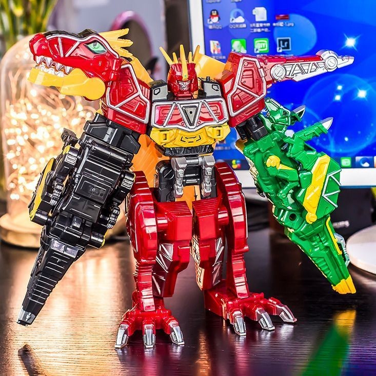 Power Rangers Dino Charge Megazord Para Raptor Formation