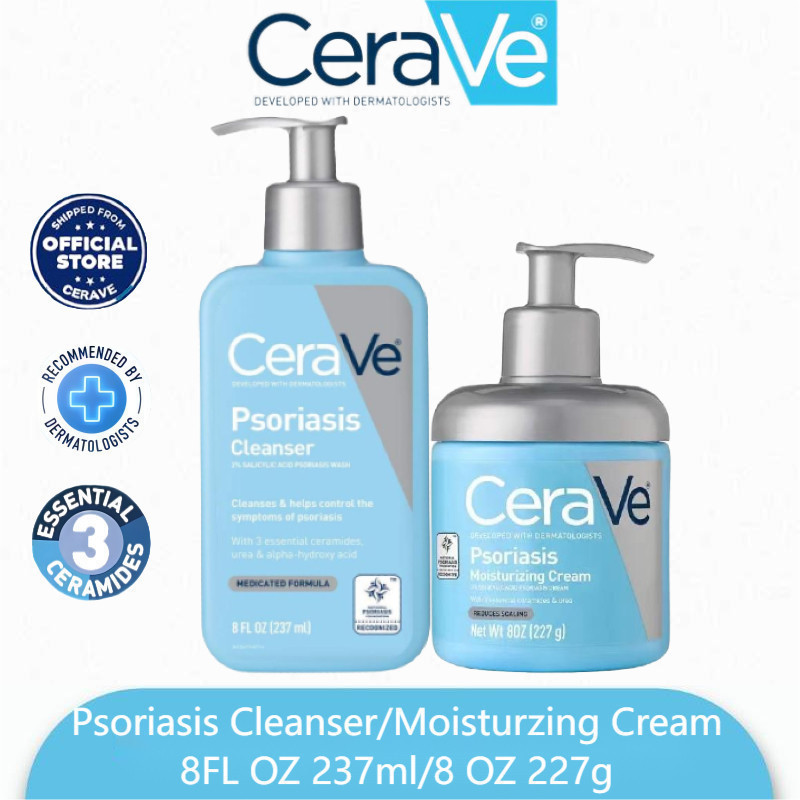 CeraVe Cleanser for Psoriasis Treatment[UNK]With Salicylic Acid for Dry ...