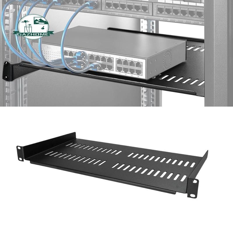 [Garende] 1U Rack 44 lbs/20 kg Steel 1U Server Rack Shelf for Device ...