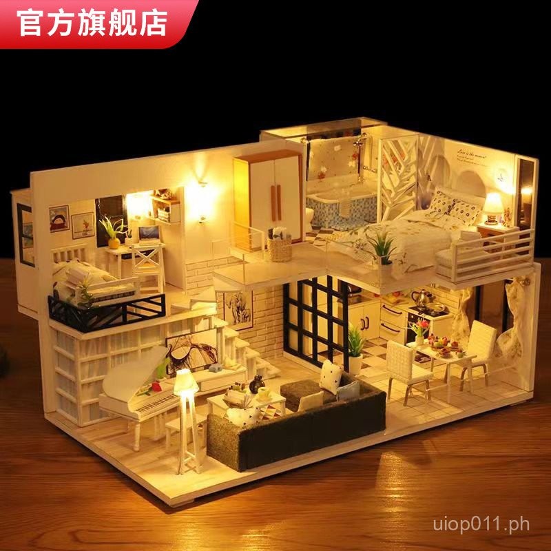 Birthday Valentine's Day Gift for Her diy Miniature Wooden Assembly ...
