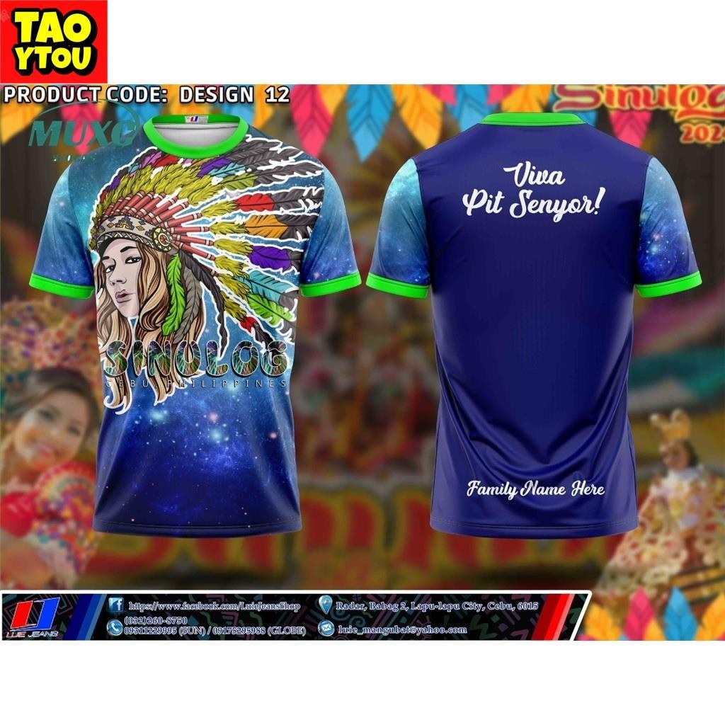 Sinulog Festival Shirt 7 another newly design for sinulog 2024 t-shirt ...