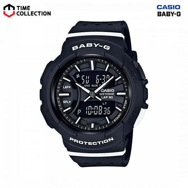Casio Baby g BGA 240 1A1 Digital Analog Rubber Strap Watch For Women Shopee Philippines
