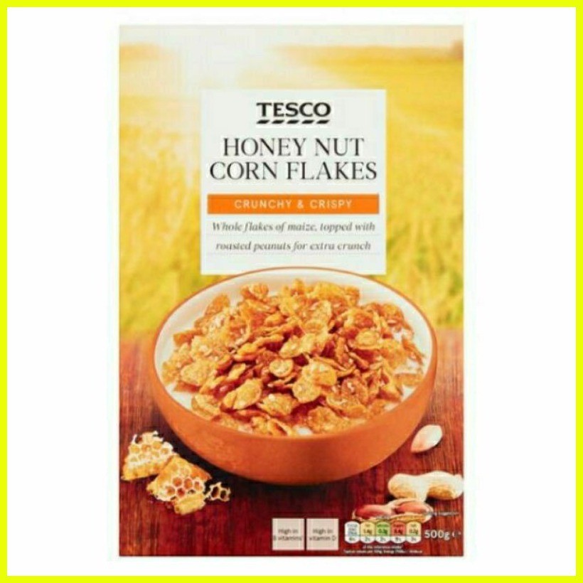 ♞Tesco Cereals (Honey Nut, Frosted Flakes, Malt Wheats, Choco Hoops ...