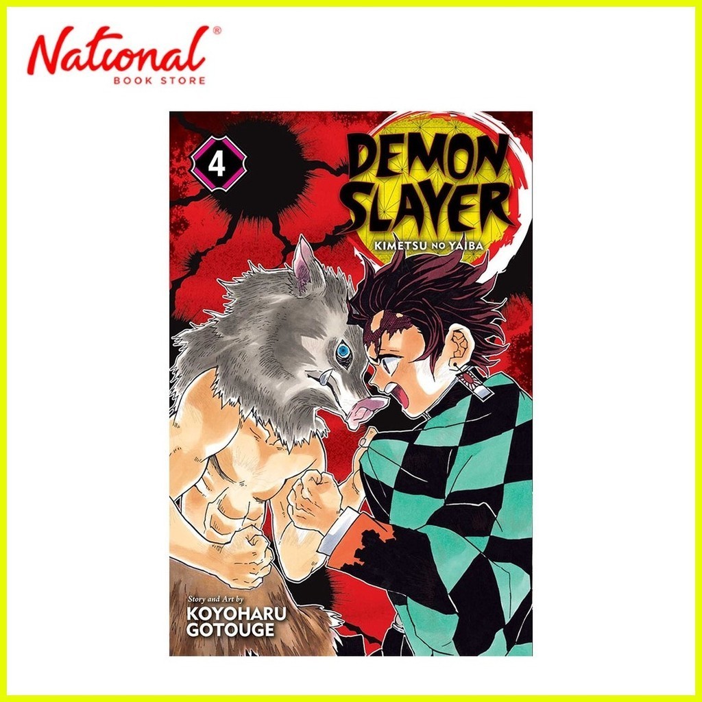 【hot sale】 Demon Slayer Kimetsu No Yaiba, Volume 4 Trade Paperback By ...