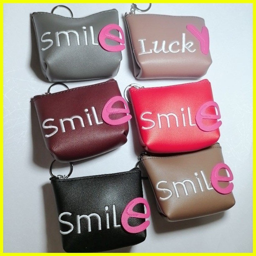 【Latest Style】 Smile and lucky random wallet Women Accessories Wallets ...