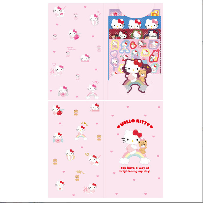 J2 - Sanrio character sticker set, cute children's Sanrio sticker ...