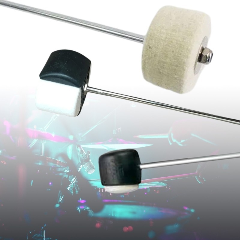 PPY Double Sided Bass Drum Pedal Beaters Bass Drum Pedal Beaters for ...