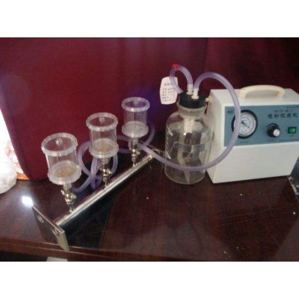 PC Triple Sterile Check Membrane Filter with Pump Laboratory Plastic ...