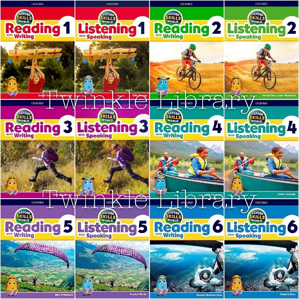 Oxford Skills World Reading with Writing & Listening with Speaking 1 2 3 4 5 6 with Audio