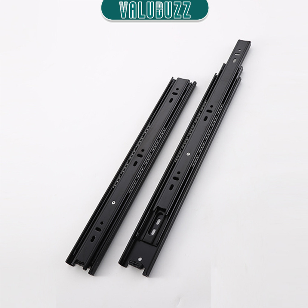 VLB Drawer Slide Three-stage Guide 12in 14in Drawer Roller | Shopee ...