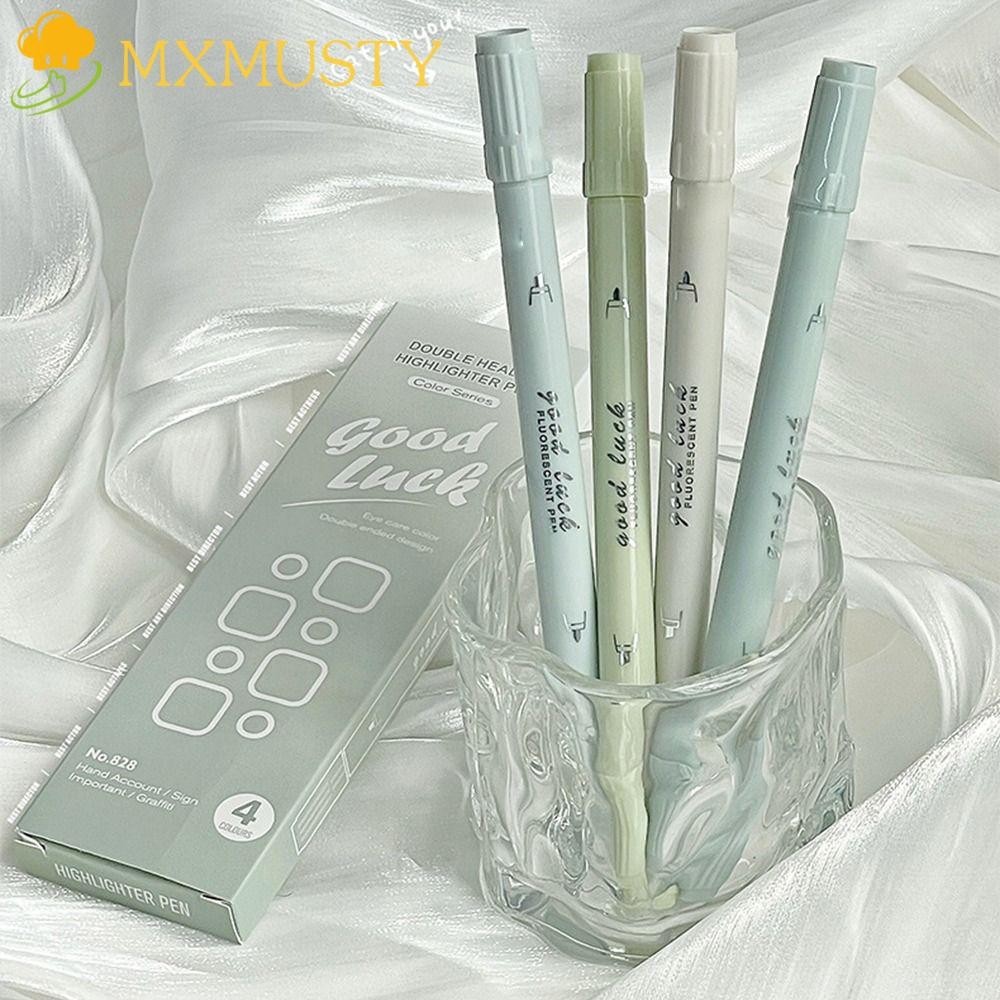 MXMUSTY Fluorescent Pen Set, Keypoints Marker DIY Color Pens