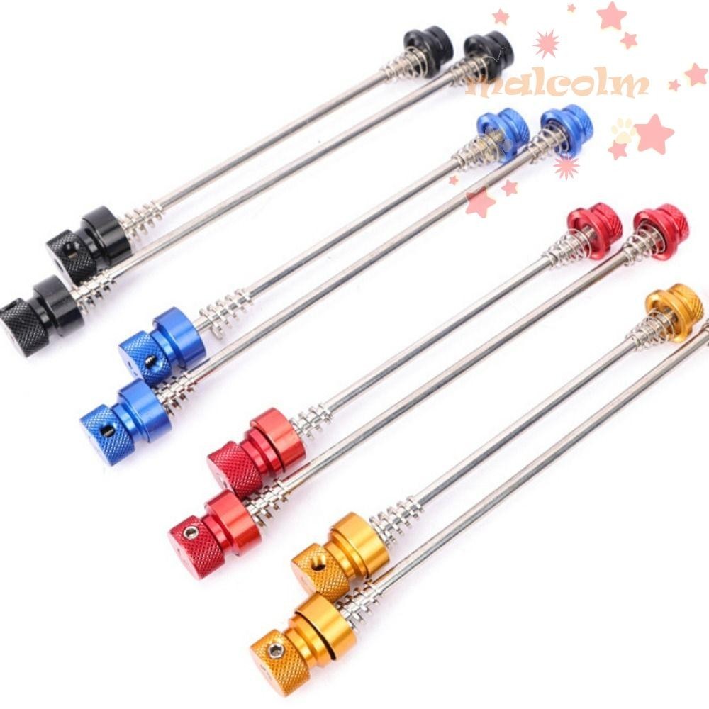 MALCOLM Quick Release Skewers, Aluminum Alloy Skewers Bicycle Quick